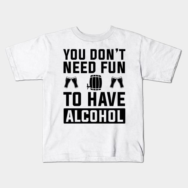 Reason to Drink Kids T-Shirt by twistedtee